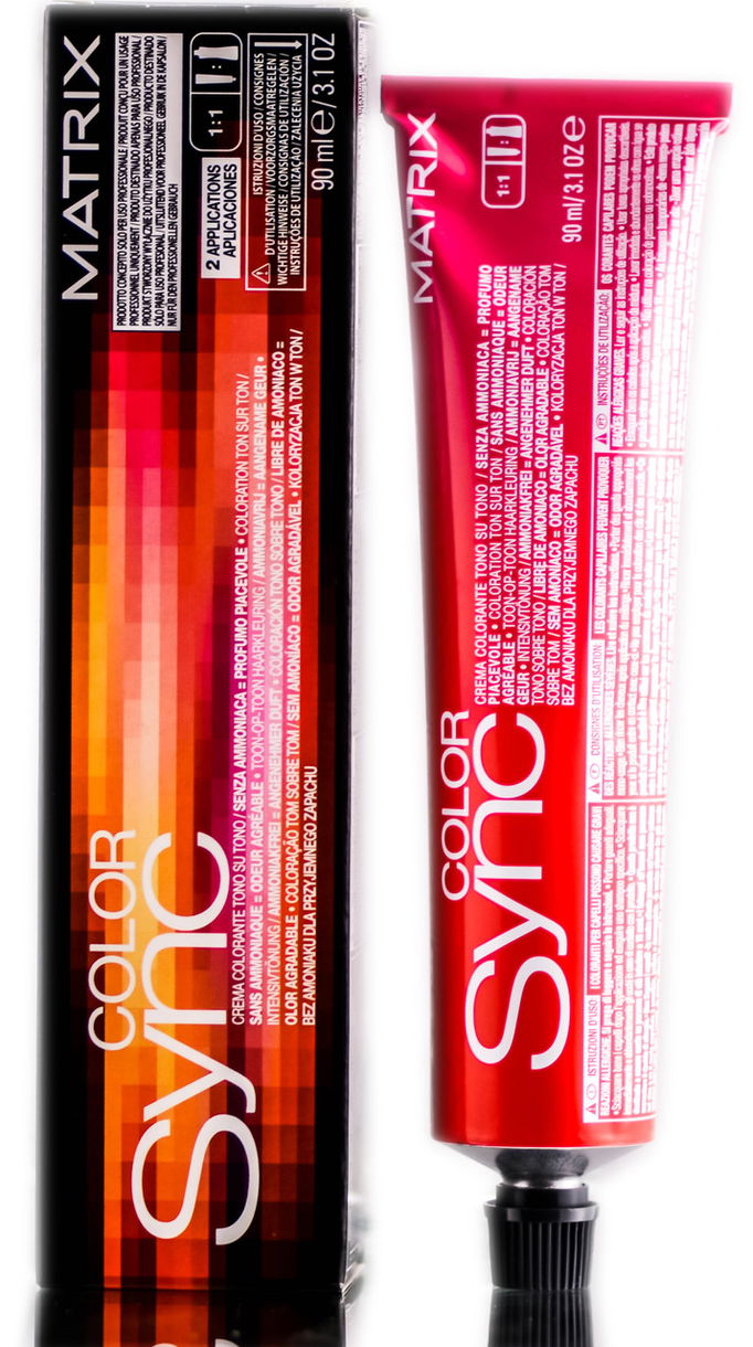 Matrix SoColor Color Sync Pre-Bonded Demi-Permanent Haircolor (3 oz) - Alkaline Toner Full-Bodied