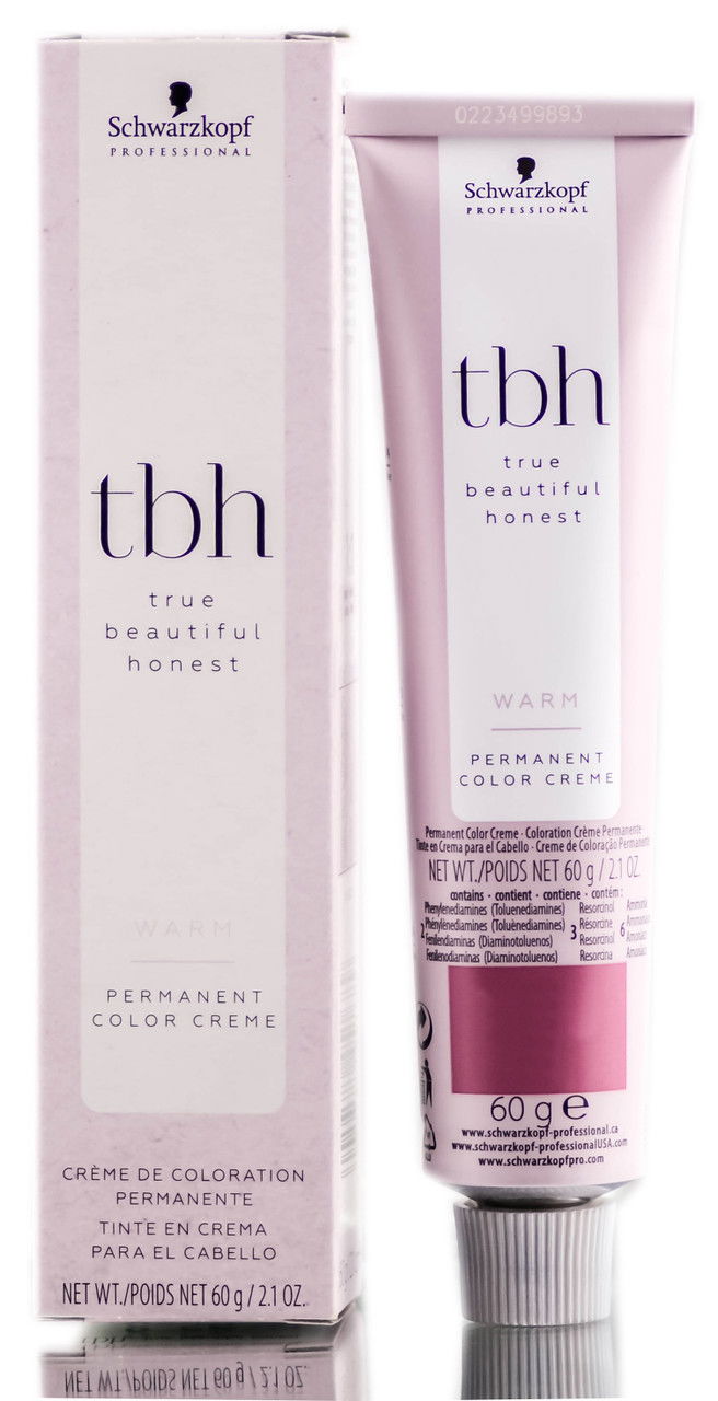 Schwarzkopf TBH Warm Permanent Color Creme