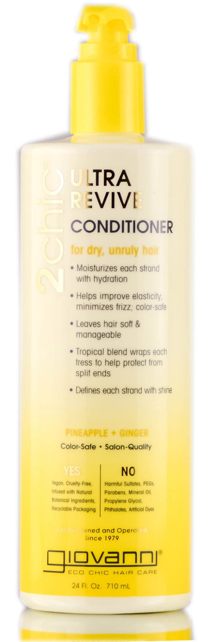 Giovanni 2Chic Ultra-Revive Pineapple & Ginger Conditioner-image1 Giovanni 2Chic Ultra-Revive Pineapple & Ginger Conditioner-image1
