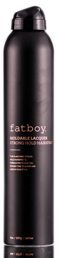 Fatboy Hair Moldable Lacquer Strong Hold Hairspray