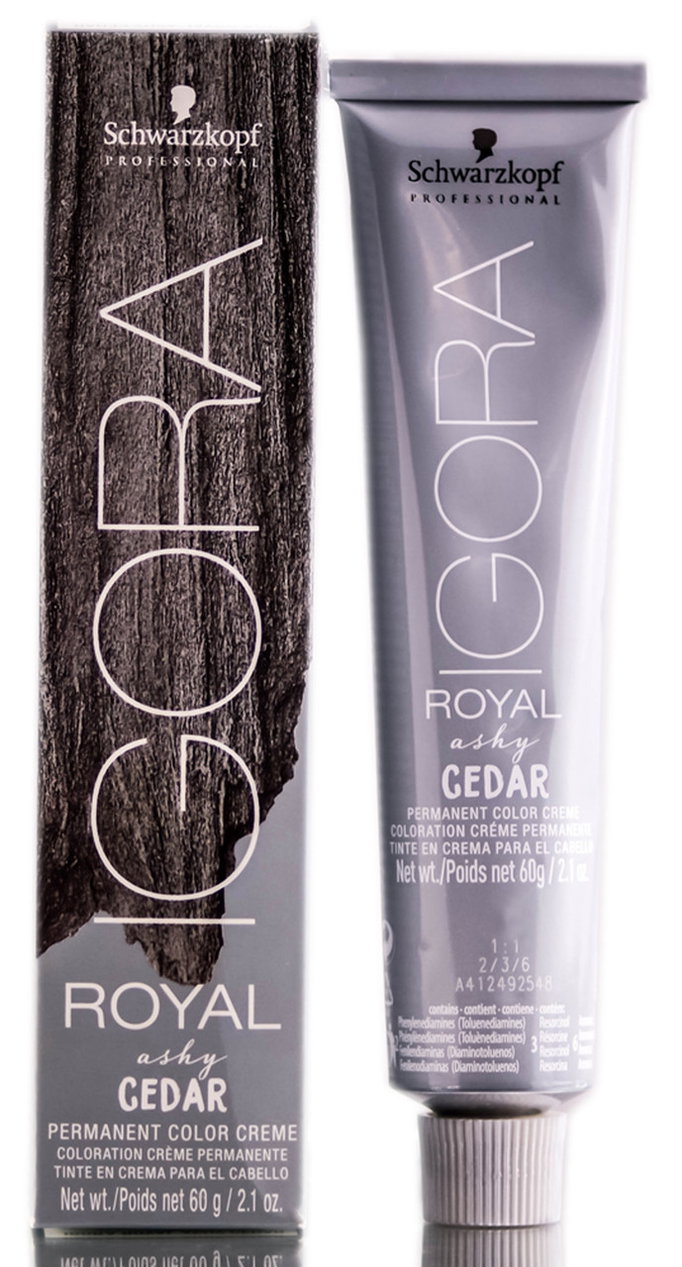 Schwarzkopf Igora Royal Ashy Cedar Permanent Color Creme-image1
