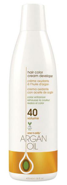 One 'n Only Argan Oil 40 Volume Cream Developer