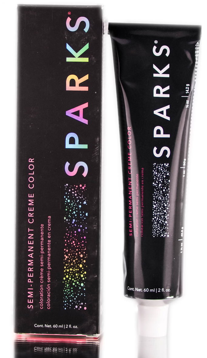 Sparks Semi-Permanent Creme Color