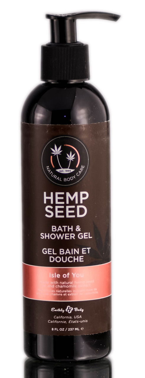 Earthly Body Hemp Seed Bath & Shower Gel Isle of You