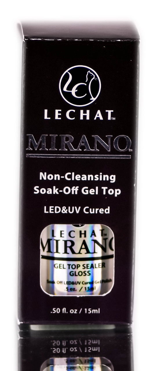 Lechat Mirano Non-Cleansing Soak-Off Gel Top LED & UV Cured