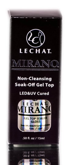Lechat Mirano Non-Cleansing Soak-Off Gel Top LED & UV Cured-image1