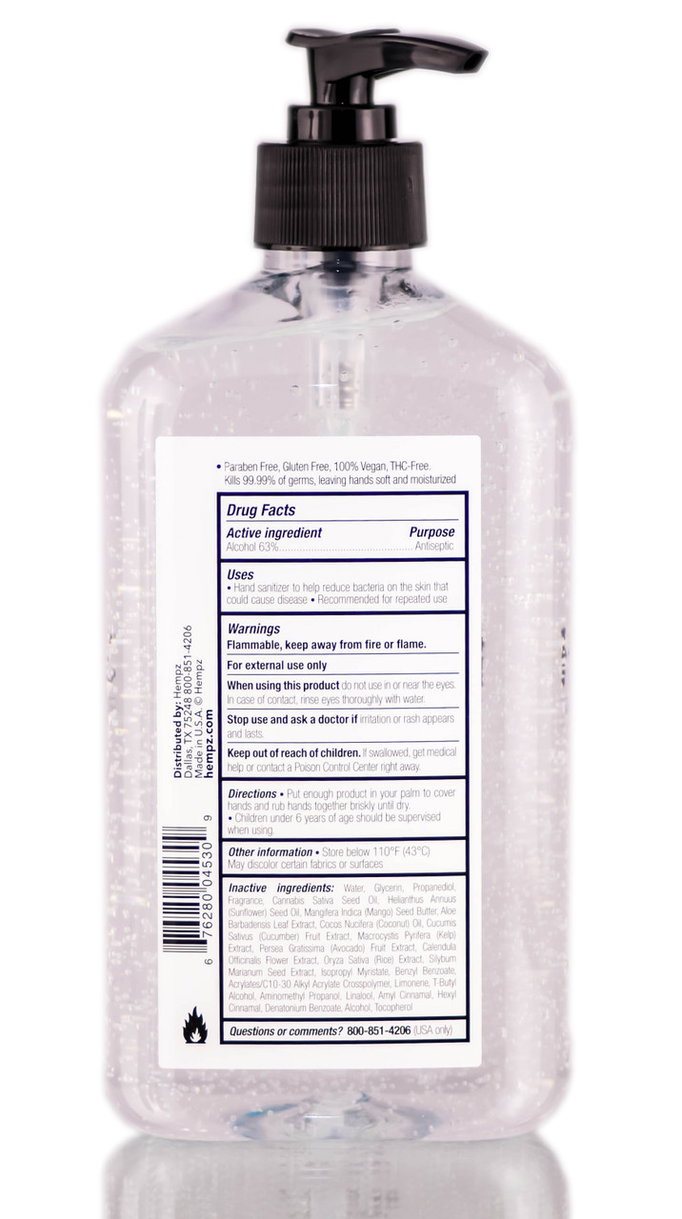 Hempz Triple Moisture Moisturizing Herbal Hand Sanitizer-image2