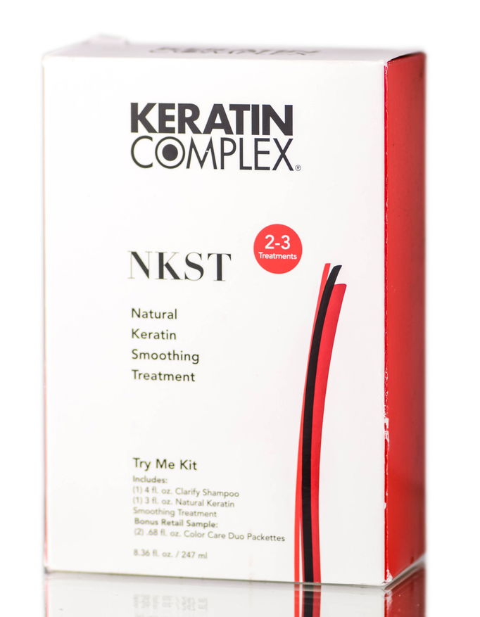 Keratin Complex NKST Natural Keratin Smoothing Treatment Try Me Kit