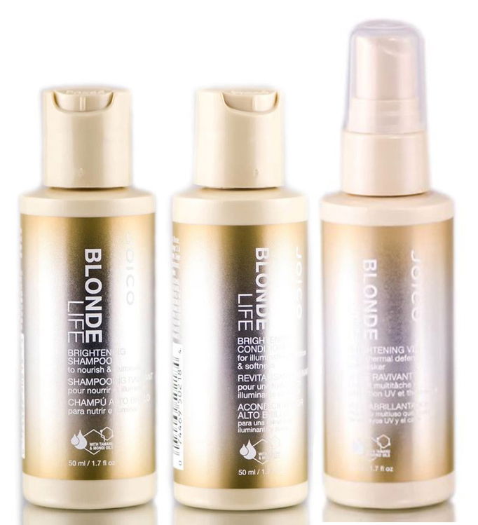 Joico Blonde Life Brightening Shampoo & Conditioner & Brightening Veil