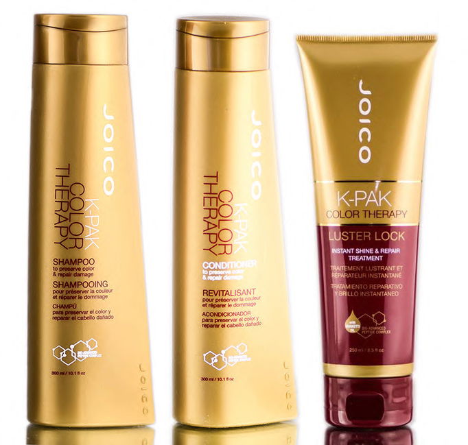 Joico K-PAK Color Therapy Shampoo & Conditioner & Luster Lock Joico K-PAK Color Therapy Shampoo & Conditioner & Luster Lock