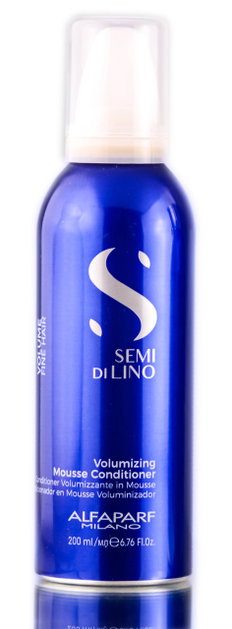 Alfaparf Semi Di Lino Volume Fine Hair Volumizing Mousse Conditioner-image1 Alfaparf Semi Di Lino Volume Fine Hair Volumizing Mousse Conditioner-image1