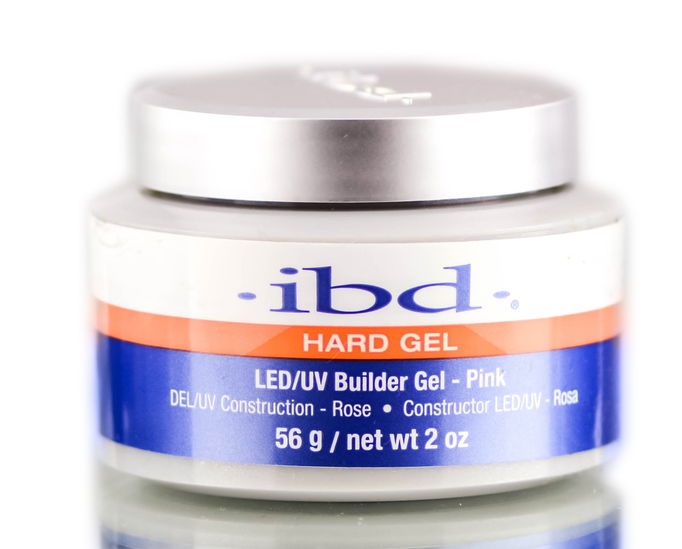 IBD Hard Gel LED/UV Builder Gel - Pink