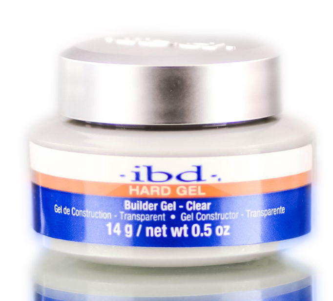 IBD Hard Gel Builder Gel - CLEAR