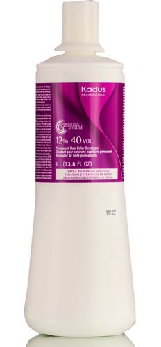 Kadus Professional Permanent Hair Color Developer 12% 40 Vol