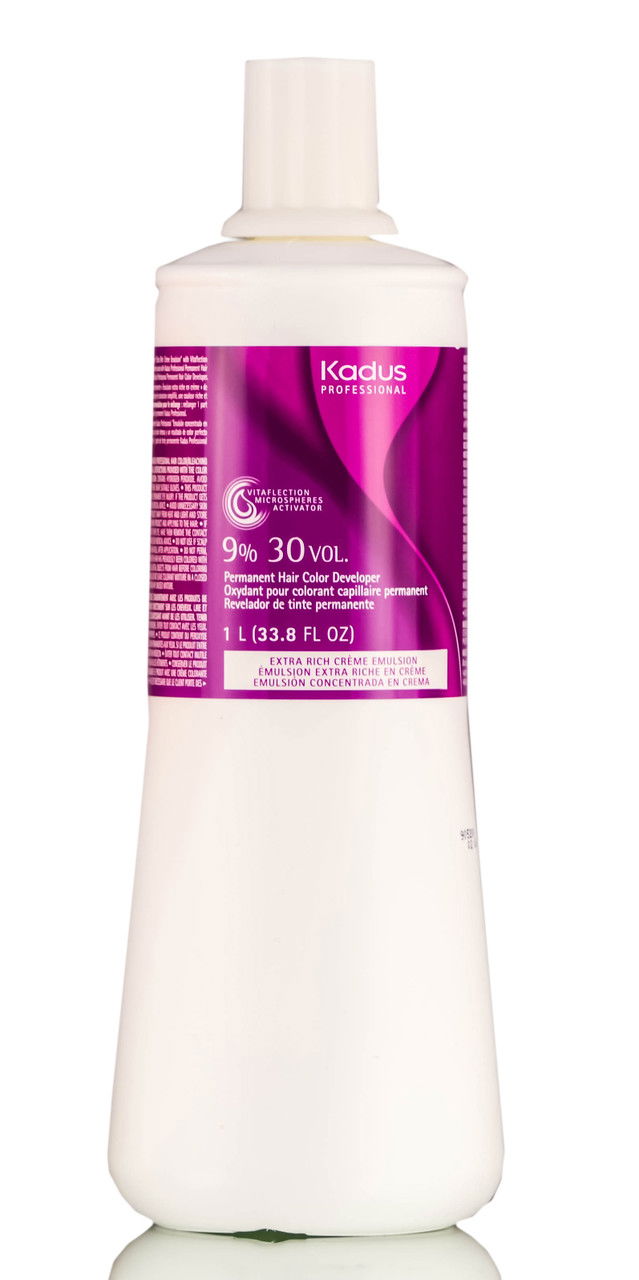 Kadus Professional Permanent Hair Color Developer 9% 30 Vol
