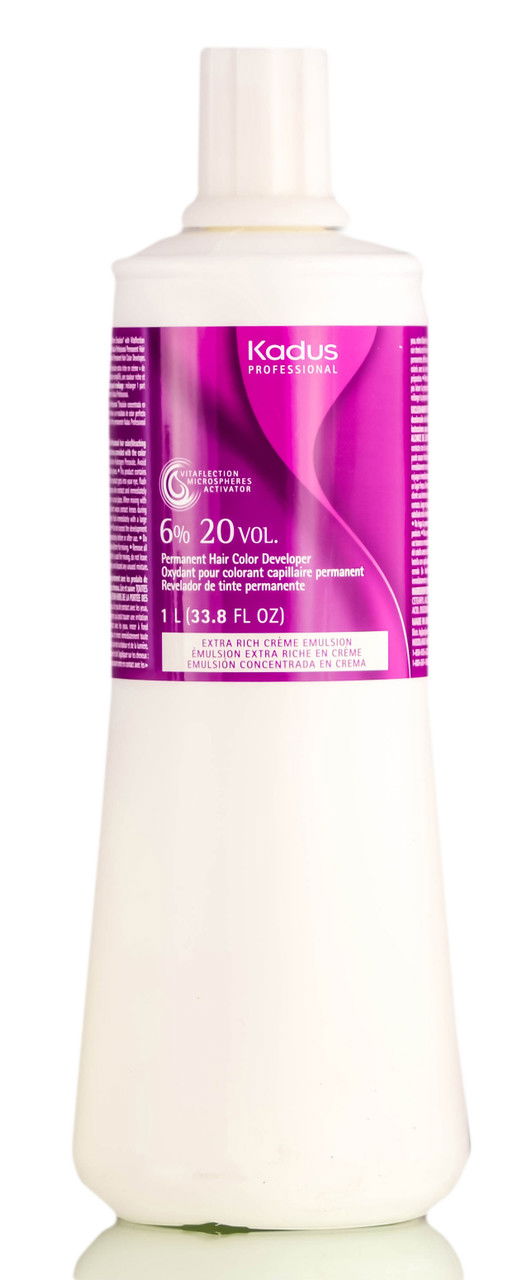 Kadus Professional Permanent Hair Color Developer 6% 20 Vol
