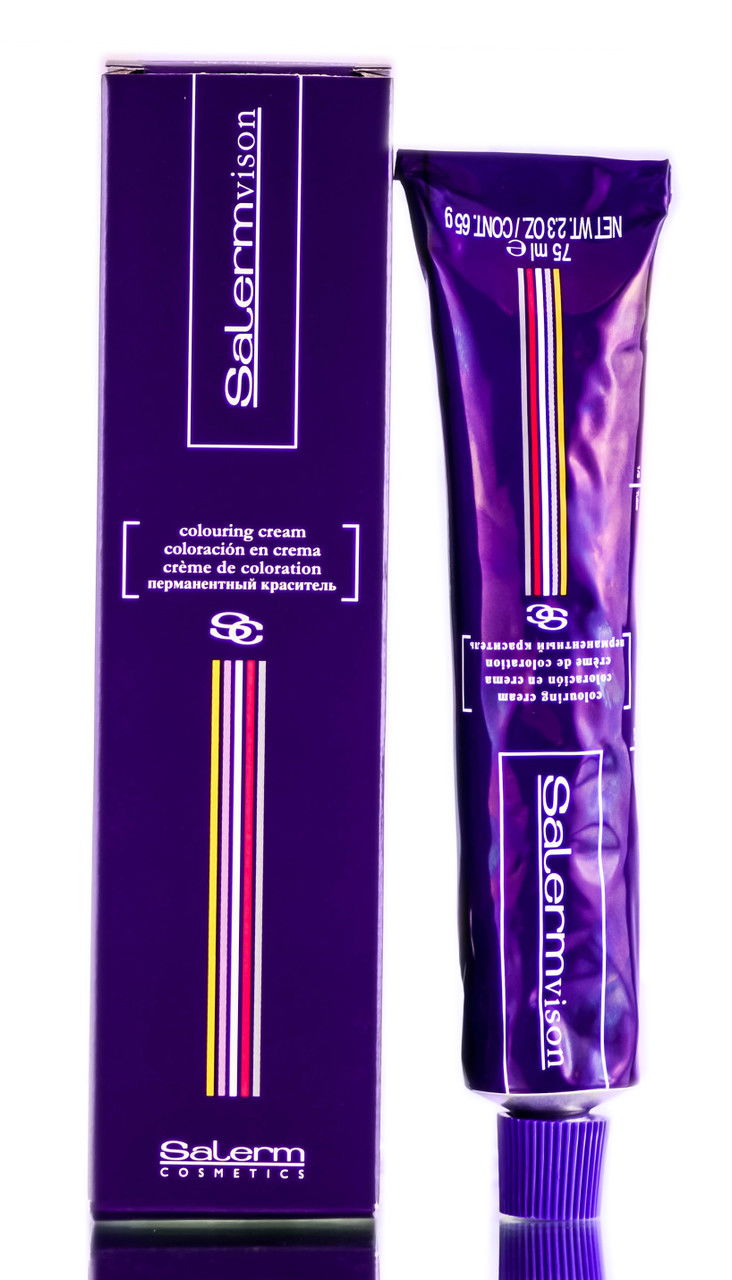 4.69 - Violin, Salerm Vison Permanent Coloring Cream (2.3 oz