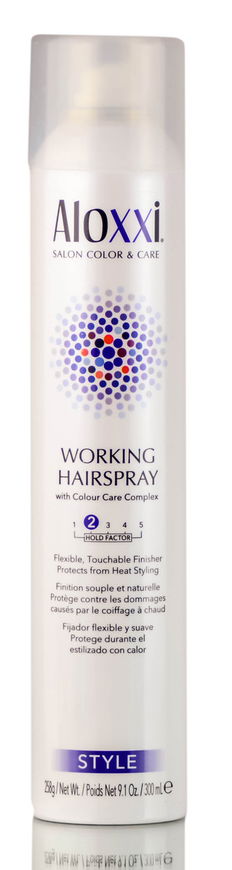 Aloxxi Style Working Hairspray 2 Hold Factor