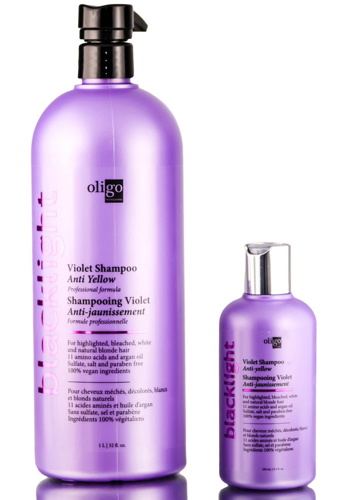 Oligo BlackLight Anti-Yellow Violet Shampoo