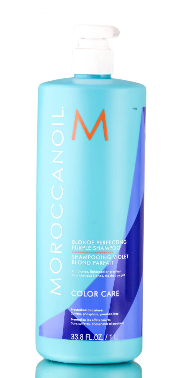 MoroccanOil Blonde Perfecting Shampoo-image1 MoroccanOil Blonde Perfecting Shampoo-image1