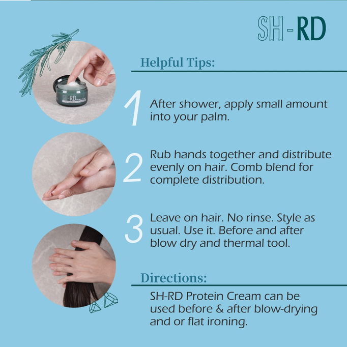 Shaan Honq SH-RD Protein Cream Leave-in Treatment