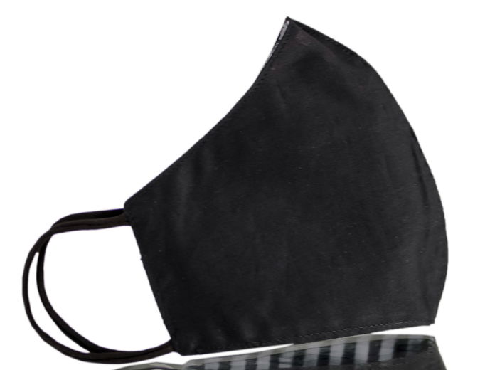 Sleekshop Reversible Black Checkered Face Mask (2 Pack)