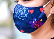 Sleekshop Reversible Puzzle Face Mask (2 Pack)-image1