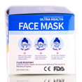 Health Care Products ULTRA HEALTH Disposable 3-Layer Face Masks, Fluid Resistant-image2