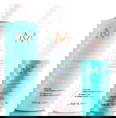 MoroccanOil Moisture Repair Shampoo & Conditioner & Thickening Lotion MoroccanOil Moisture Repair Shampoo & Conditioner & Thickening Lotion