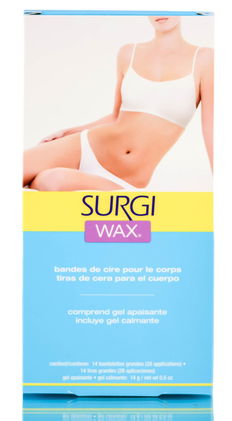 Surgi Wax Honey Body Wax Strips