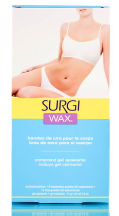 Surgi Wax Honey Body Wax Strips-image1
