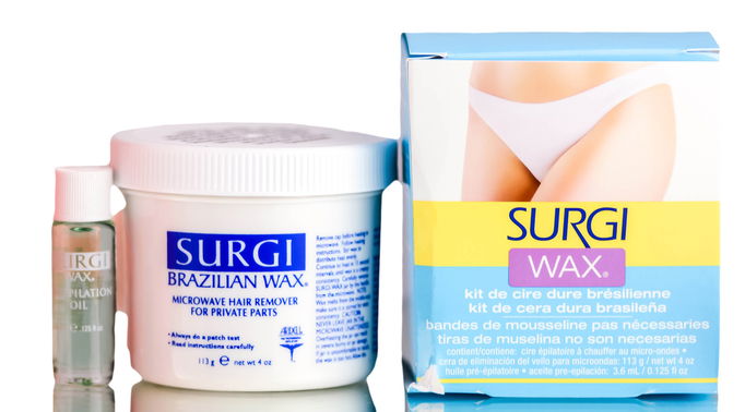 Surgi Wax Brazilian Hard Wax Kit