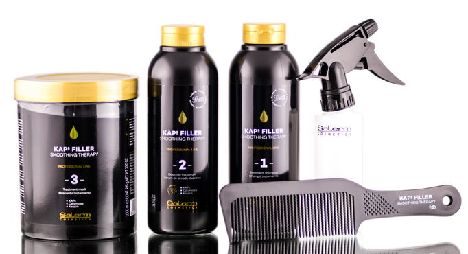 Salerm Kaps Filler Smoothing Therapy Professional Kit
