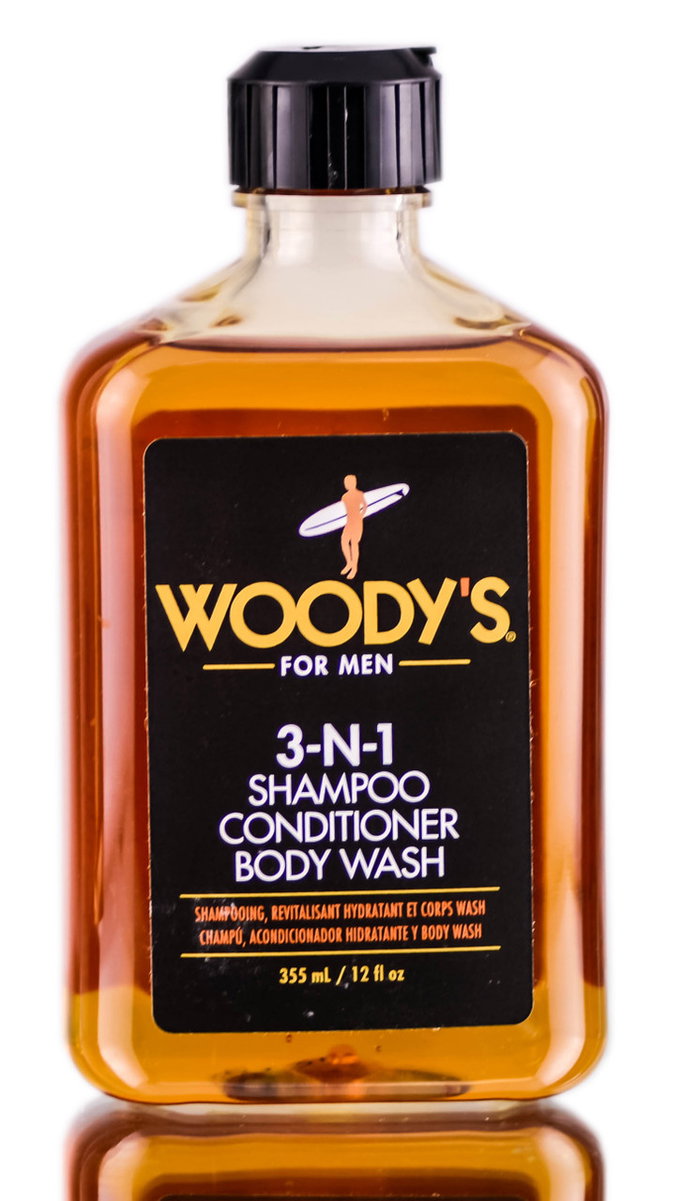 Woody's For Men 3-N-1 Shampoo, Conditioner & Body Wash-image1
