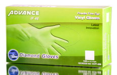 Diamond Advance Vinyl Powder-Free Gloves-image1