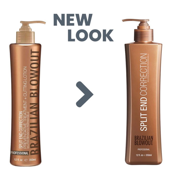 Brazilian Blowout Split End Correction
