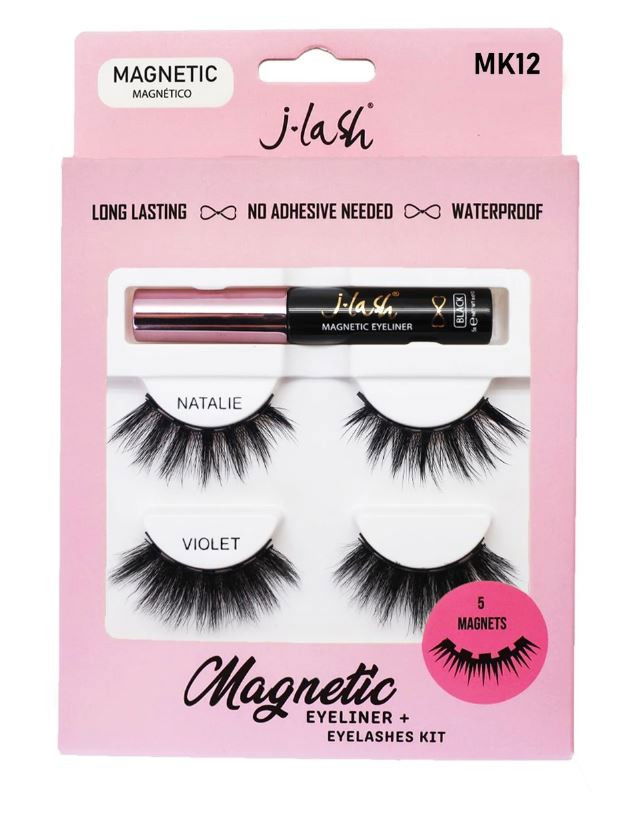 J Lash Magnetic Eyeliner & Lash Kit - Natalie & Violet