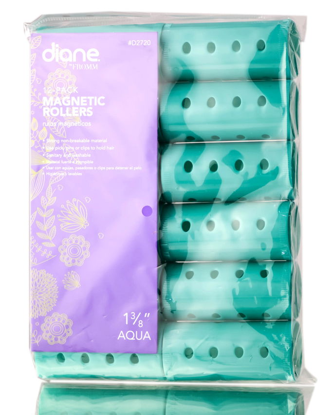 Diane Aqua Magnetic Rollers