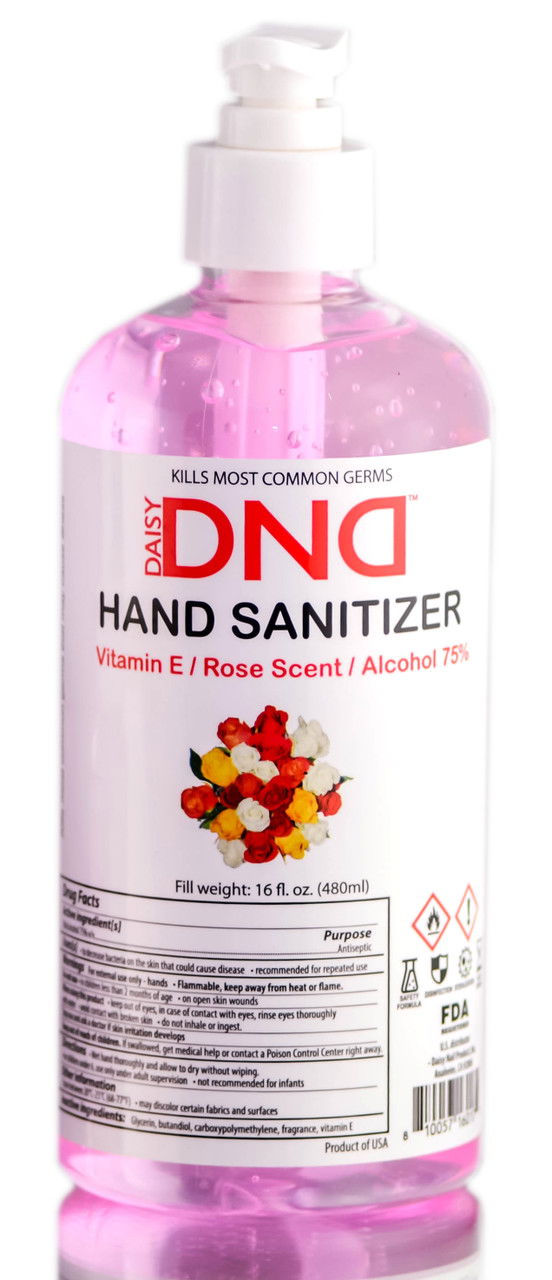 Daisy DND Rose Scent Hand Sanitizer (Vitamin E & Alcohol 75%)