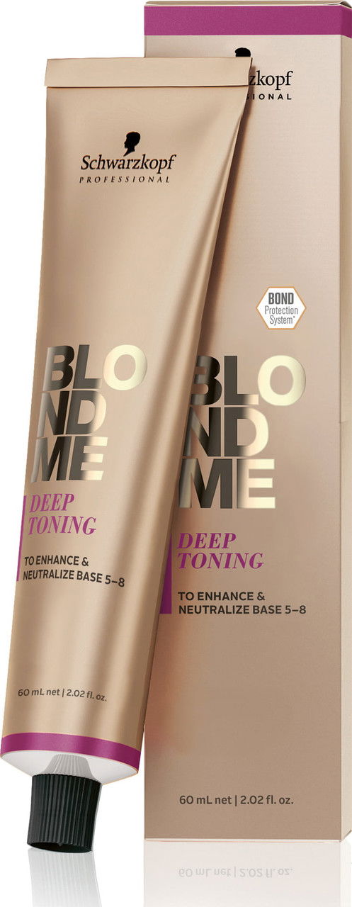 Schwarzkopf BlondMe Bond Enforcing Blonde Toning - Deep Tones(2.02 oz) Schwarzkopf BlondMe Bond Enforcing Blonde Toning - Deep Tones(2.02 oz)
