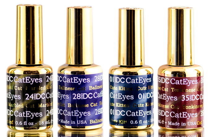 DND DC Cat Eyes Magnetic Polish Collection
