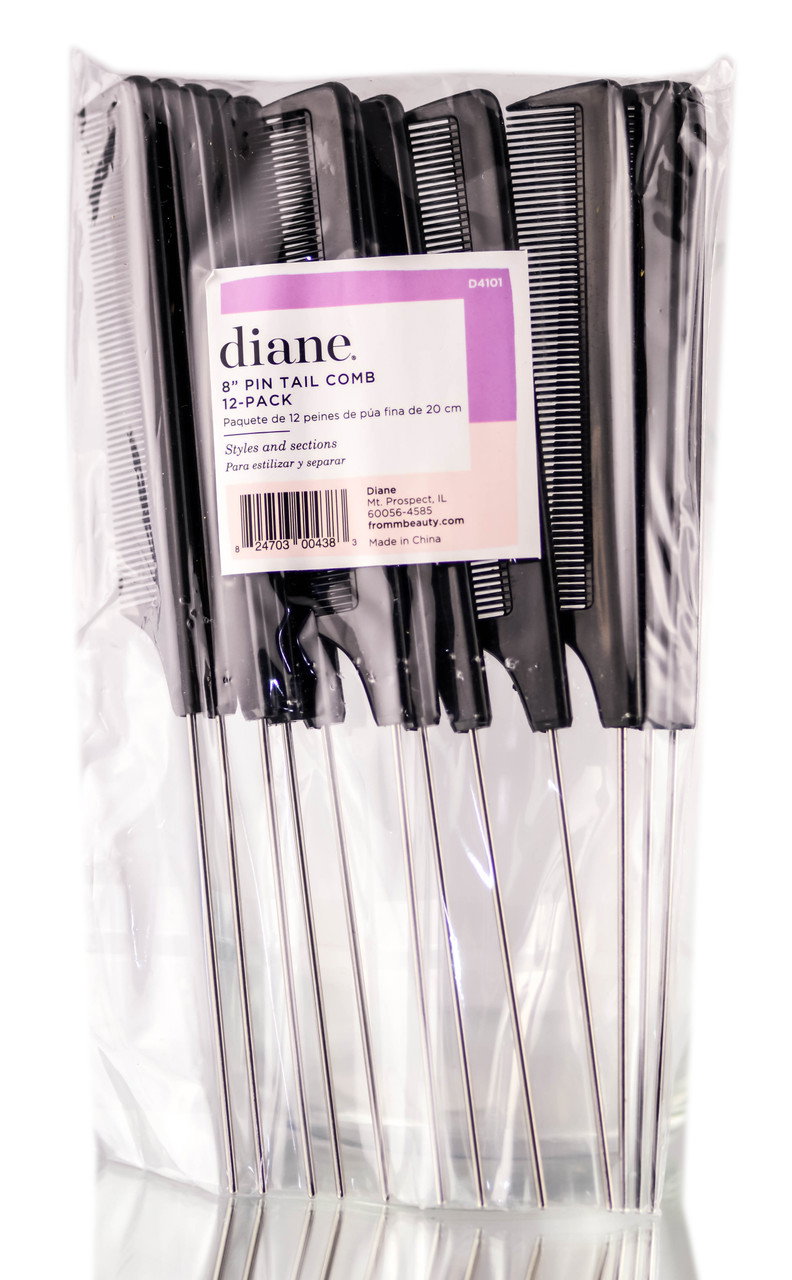 Diane Pin Tail Comb 8'' (12 PC)-image1