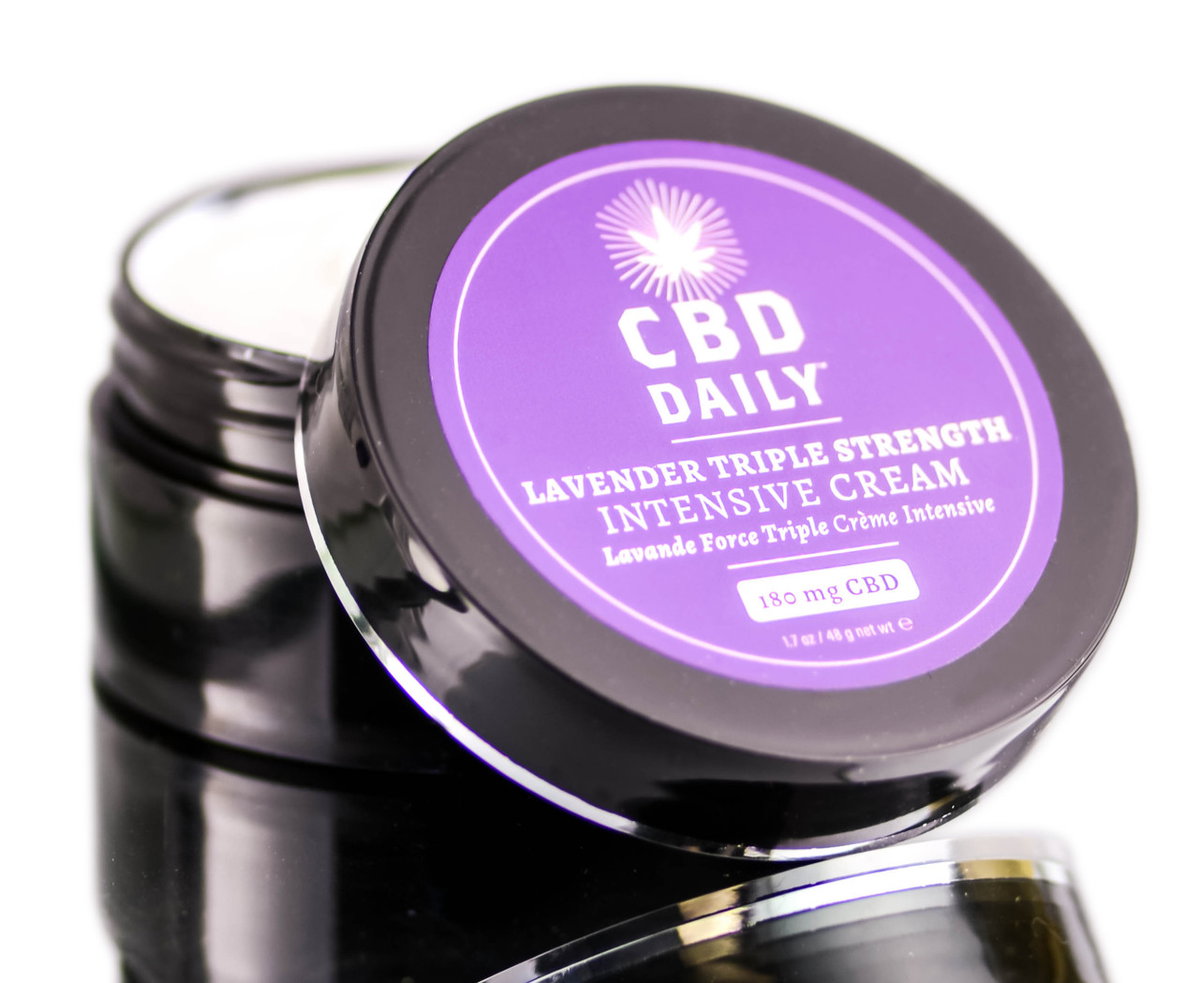CBD Daily Lavender Triple Strength Intensive Cream-image1 CBD Daily Lavender Triple Strength Intensive Cream-image1