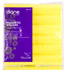 Diane 12 PC Yellow Magnetic Rollers-image1