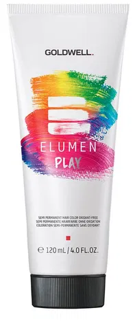 Black, Goldwell Elumen Play Semi Permanent Hair Color (4 oz)
