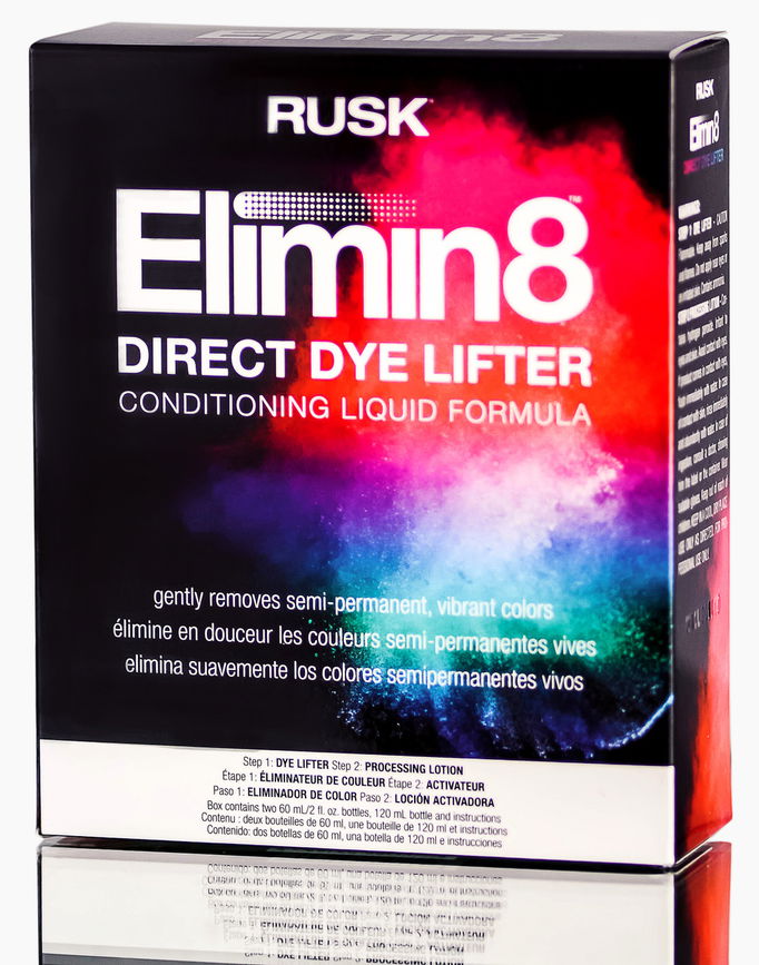 Rusk Elimin8 Direct Dye Lifter Conditioning Liquid Formula Kit