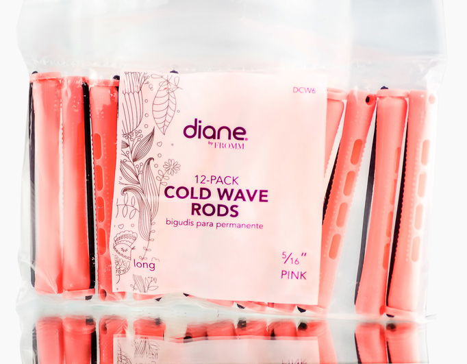 Diane 12 PC Pink Cold Wave Rods
