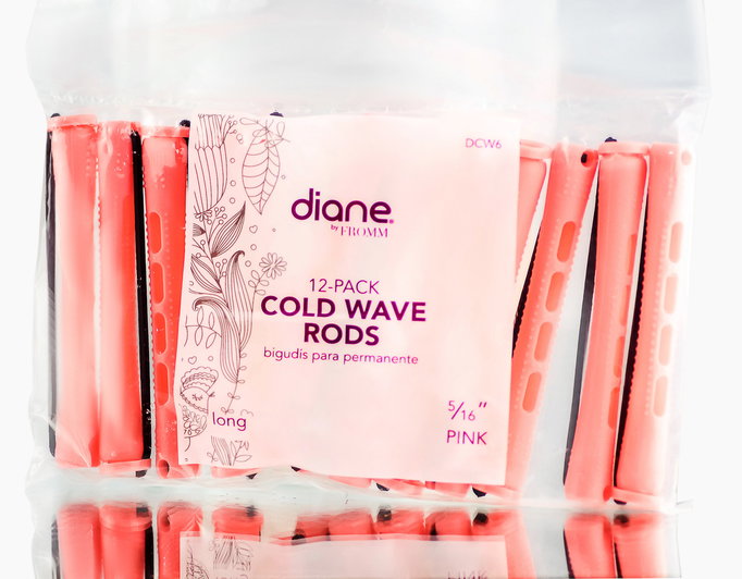 Diane 12 PC Pink Cold Wave Rods-image1 Diane 12 PC Pink Cold Wave Rods-image1
