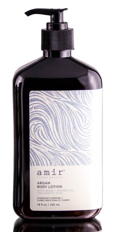 Amir Clean Beauty Argan Body Lotion with Argan+Coconut Oil-image1
