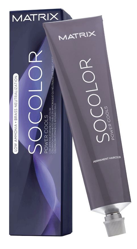 Matrix SoColor Power Cools Low Ammonia Permanent Hair Color (3 oz)
